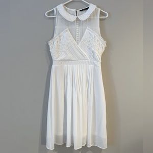 Doe & Rae White Dress Size Small